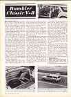 1964 RAMBLER CLASSIC STATION WAGON ~ GREAT 2 PAGE ARTICLE / AD