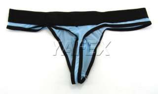 New Sexy Men’s See through Underwear T strings T back Thongs 6 