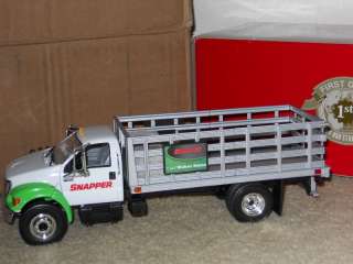 SNAPPER FORD F 650 STAKE TRUCK FIRST GEAR 1ST  