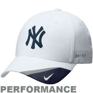 Nike New York Yankees White Dri FIT Bright Light Adjustable 