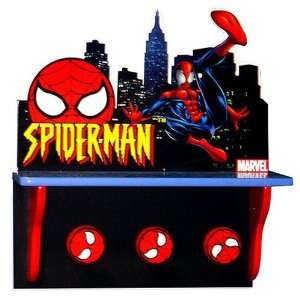  Marvel children furniture   Spiderman Wall Rack Baby