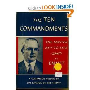  The Ten Commandments Emmet Fox Books