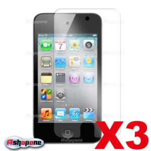 3x Screen Protector for Apple iPod Touch 4 4th Gen  
