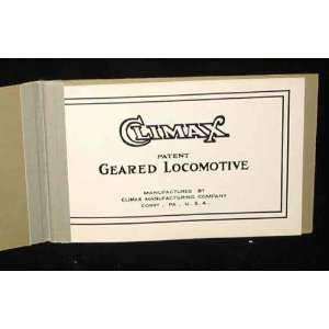 CLIMAX PATENT GEARED LOCOMOTIVES. Books