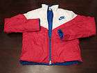 Mens Vtg Nike Swag 80s Winter Puff Coat Jacket Limited Issue Ed USA 