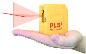  PLS Laser PLS 60528 PLS 2 Palm Laser Tool, Yellow