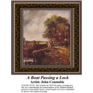   Passing a Lock, Counted Cross Stitch Patterns PDF  Available