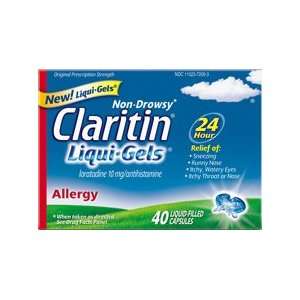  Claritin Allergy 24 Hour Liqui Gels 40 Count Health 