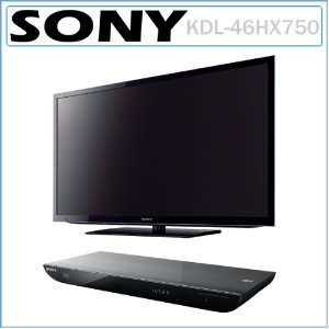  Sony BRAVIA KDL 46HX750 46 Inch 1080p 3D LED Wi Fi Internet TV 