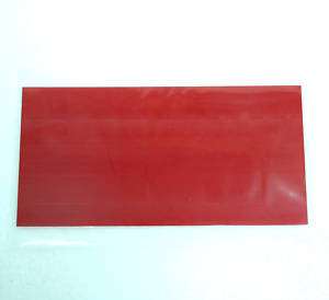 1pc Acrylic sheet 420x300x3mm Transparent Red  