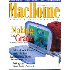  MacHome October 1999 Education Software, Teachers Talk 
