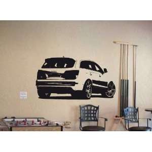   Wall MURAL Vinyl Sticker Car AUDI Q7 Q5 SPORT SUV 015