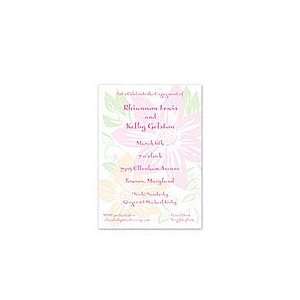  Flowers Wedding Engagement Party Invitations Health 