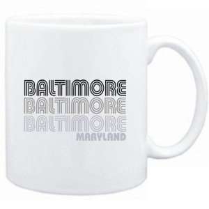    Mug White  Baltimore State  Usa Cities
