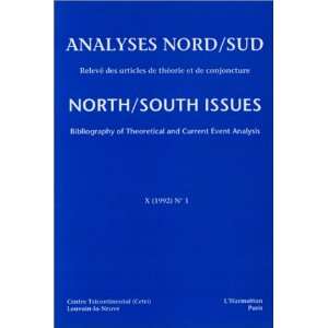   Nord/Sud X(1992) 2 (French Edition) (9782738413338) Analyses Nord/Sud