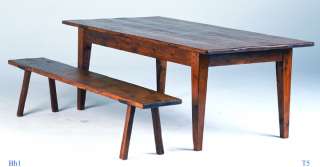 Ft. Harvest Table, Farm Table from Antique Pine  