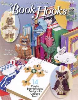 Book Hooks, plastic canvas bookmark patterns  