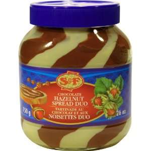 SPREAD DUO (Chocolate) GERMANY, Packaged in Plastic Jar, 750g. S 
