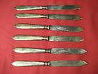 Lot of 6 1847 Rogers Bros. Warranted Spreaders (small knives) in 