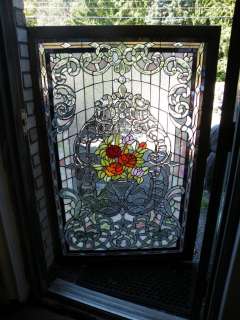 VICTORIAN STYLE STAINED GLASS WINDOW BP181  