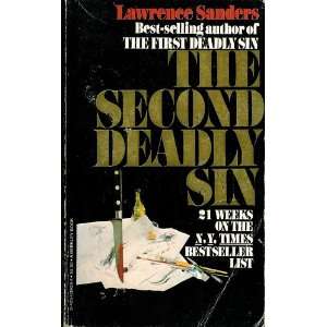  THE SECOND DEADLY SIN LAWRENCE SANDERS Books