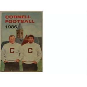 Cornell Football 1986 Cornell University  Books