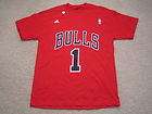 NEW Adidas Chicago Bulls DERRICK ROSE jersey shirt men XXL 2XL