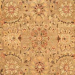 Oushak Legacy Hand knotted Camel Wool Rug (6 x 9)  