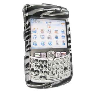 Zebra Case with Belt Clip for Blackberry Curve  