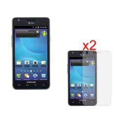 Clear Screen Protector for AT&T Samsung Galaxy SII I777 (Pack of 2 