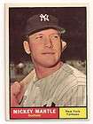 1961 1962 Topps Baseball Stamp Albums w Stamps Mickey Mantle  