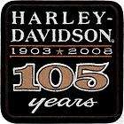 HARLEY DAVIDSON 105TH ANNIVERSARY LEGEN D PATCH *USA*