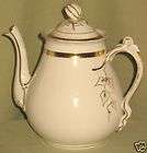 antique haviland limoges coffee tea pot ivy mold 1880 expedited