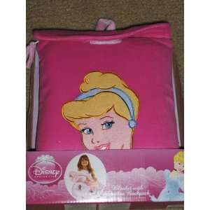  Disney Princess Cinderella Blanket with Toddler Backpack 