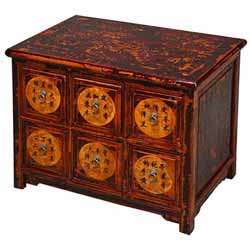 Antique style Chinese Crackle Finish Dresser  
