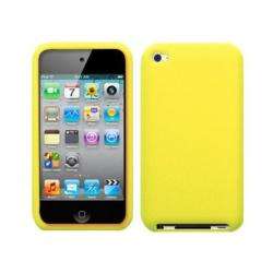 Premium Apple iPod Touch 4th Gen Yellow Silicone Case  