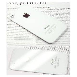 ATT Iphone 4 Back Cover Housing with Flash Diffuser, White G