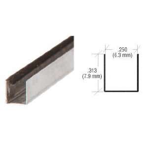  CRL 1/4 x 5/16 Stainless Steel U Channel Pack of 10 