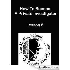 How To Become A Private Investigator   Lesson 5 David Ball  