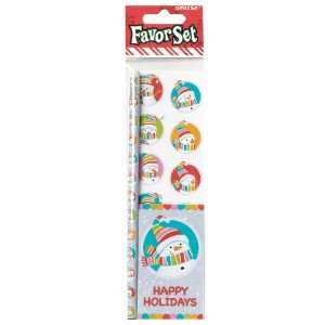   Lets Party By Amscan Jolly Snowman Favor Sets 