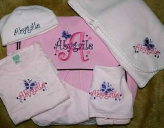 Personalized Diaper bag set, 8 set options Baby Gift  