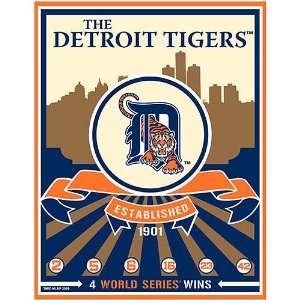   Detroit Tigers Limited Edition Screen Print