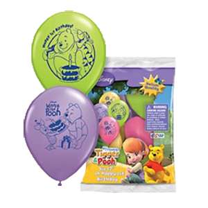 Winnie the Pooh & Tigger 1st Birthday Balloons  