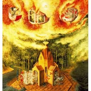   Varo   24 x 26 inches   Microcosm or Determinism