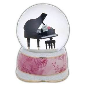 Beautiful Piano Romance Water Globe