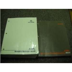 1997 2000 2001 Acura 3.5RL 3.5 RL Service Manual Set 