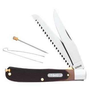   Old Timer Bearhead Trapper Knife 4 3/16 2 Blade Folding Knife Sports