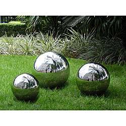 Stainless Steel 10 inch Gazing Ball  