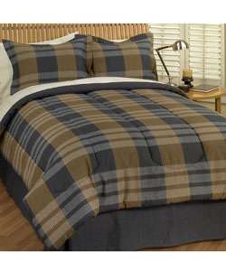 Kenzo Plaid Comforter Set  