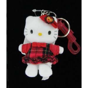  Hello Kitty in Red Dress Keychain Toys & Games